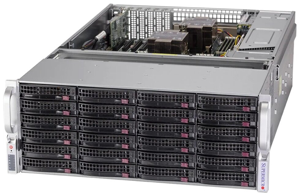 Серверная платформа Supermicro SuperStorage 4U Server 640P-E1CR36H noCPU(2)3rd Gen Xeon Scalable