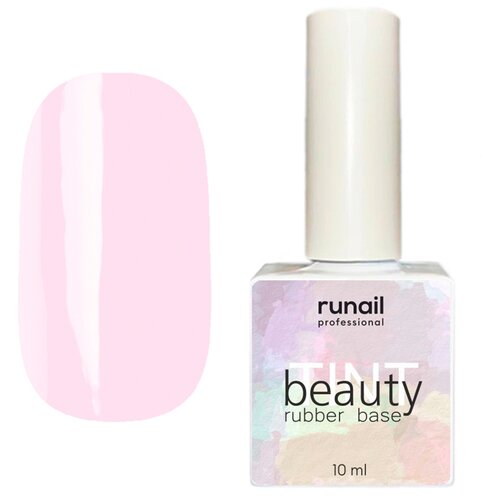 Runail BeautyTINT Pastel rubber base, №6825, 10 мл, 48 г runail каучуковая цветная база beautytint 10 мл pastel 6827