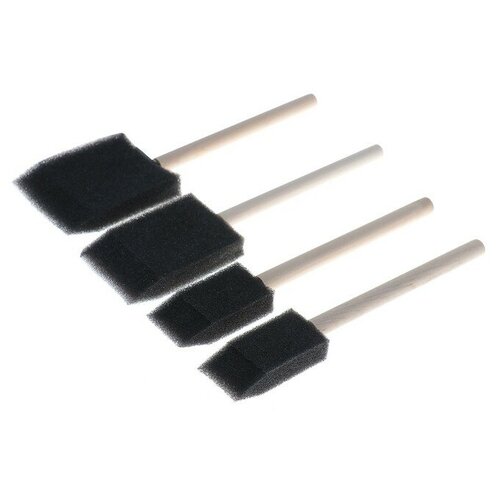 фото Набор кистей-спонж, 4 штуки mikimarket