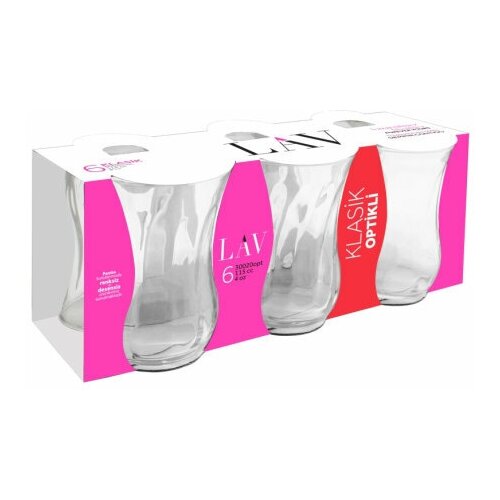 Набор стаканов Турецкие рефленые, 6шт