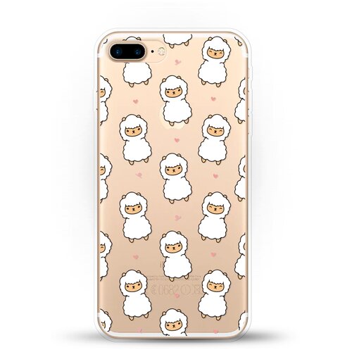 фото Силиконовый чехол узор из лам на apple iphone 8 plus andy & paul