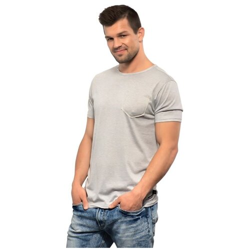 Футболка Andrew Christian Shimmer Tee, размер XL, серый футболка andrew christian размер xl серый