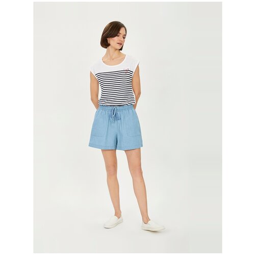 фото Шорты baon, размер m/46, blue denim