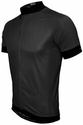 Велофутболка PARMA J-930 Black Men Active Jersey с длинной молнией, водонепроницаемый карман, черная размер M FUNKIER