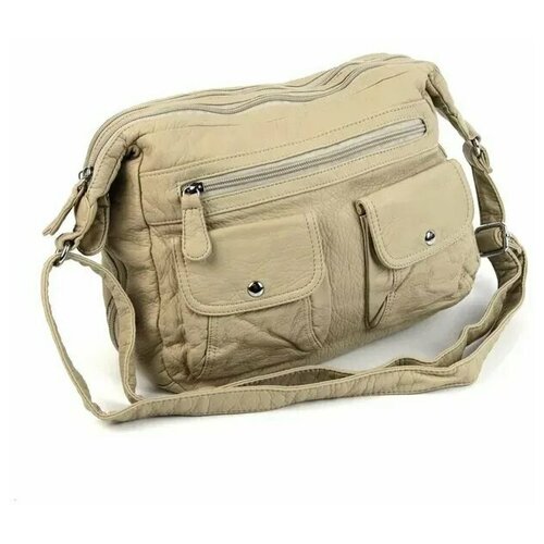 Женская сумка 9335 Беж (105138)