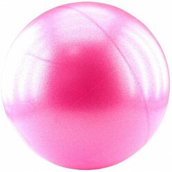 Розовый глянцевый мяч для пилатеса 25 см SP1986-214