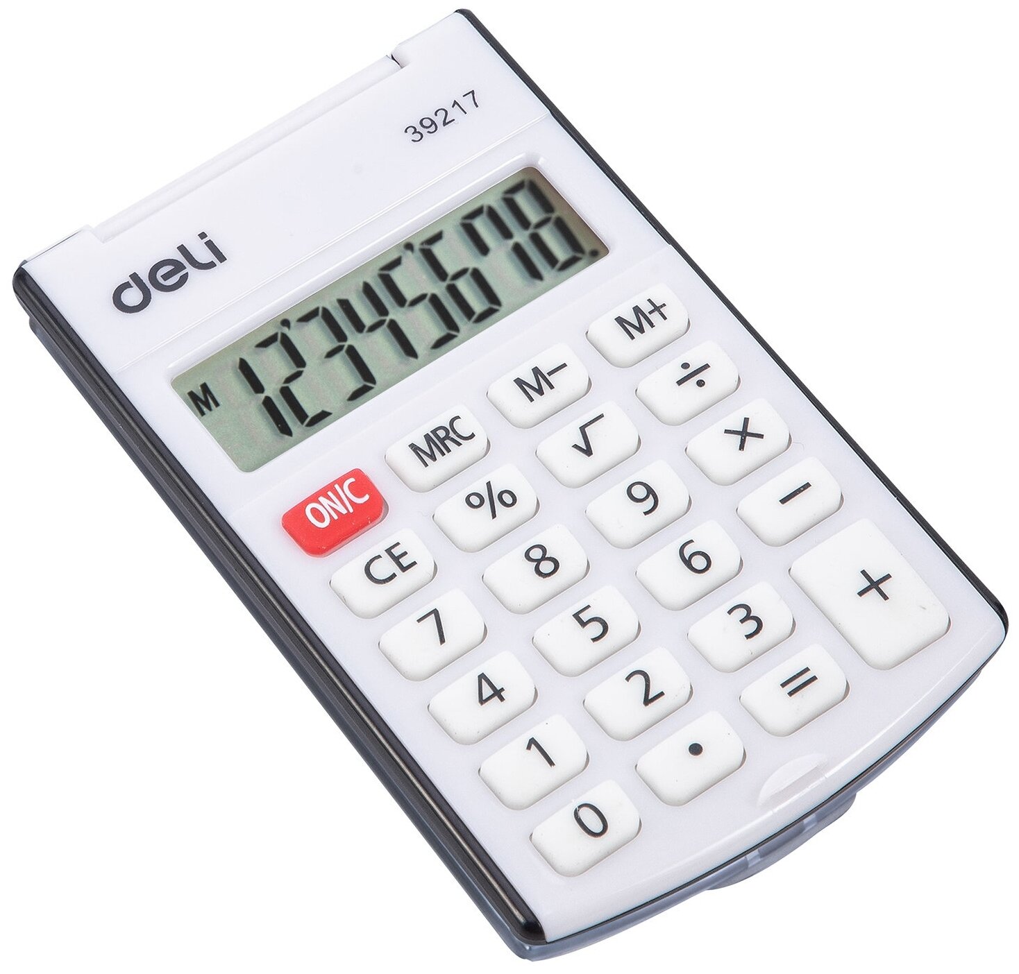Калькулятор DELI , 8-разрядный, черный - фото №12