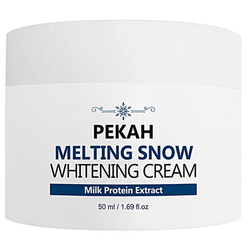 Pekah Melting Snow Whitening Cream Осветляющий крем для лица, 50 мл крем с молочными протеинами pekah melting snow whitening cream 50 мл