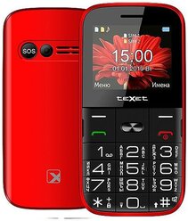 Телефон мобильный (TEXET TM-B227 Red (2 SIM))