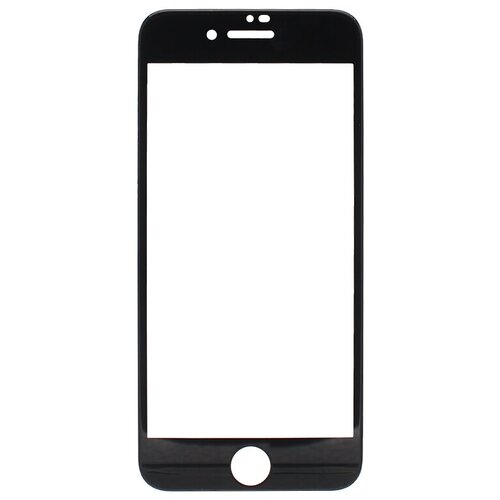 Защитное стекло для Apple iPhone SE (2020) (закалённое) (полное покрытие) (черное)