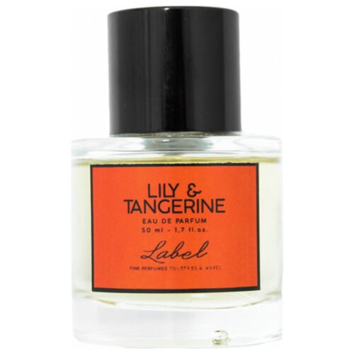 Парфюмерная вода LABEL LILY & TANGERINE LABEL, 50 ml парфюмерная вода label olive wood and leather 50 ml унисекс цвет бесцветный