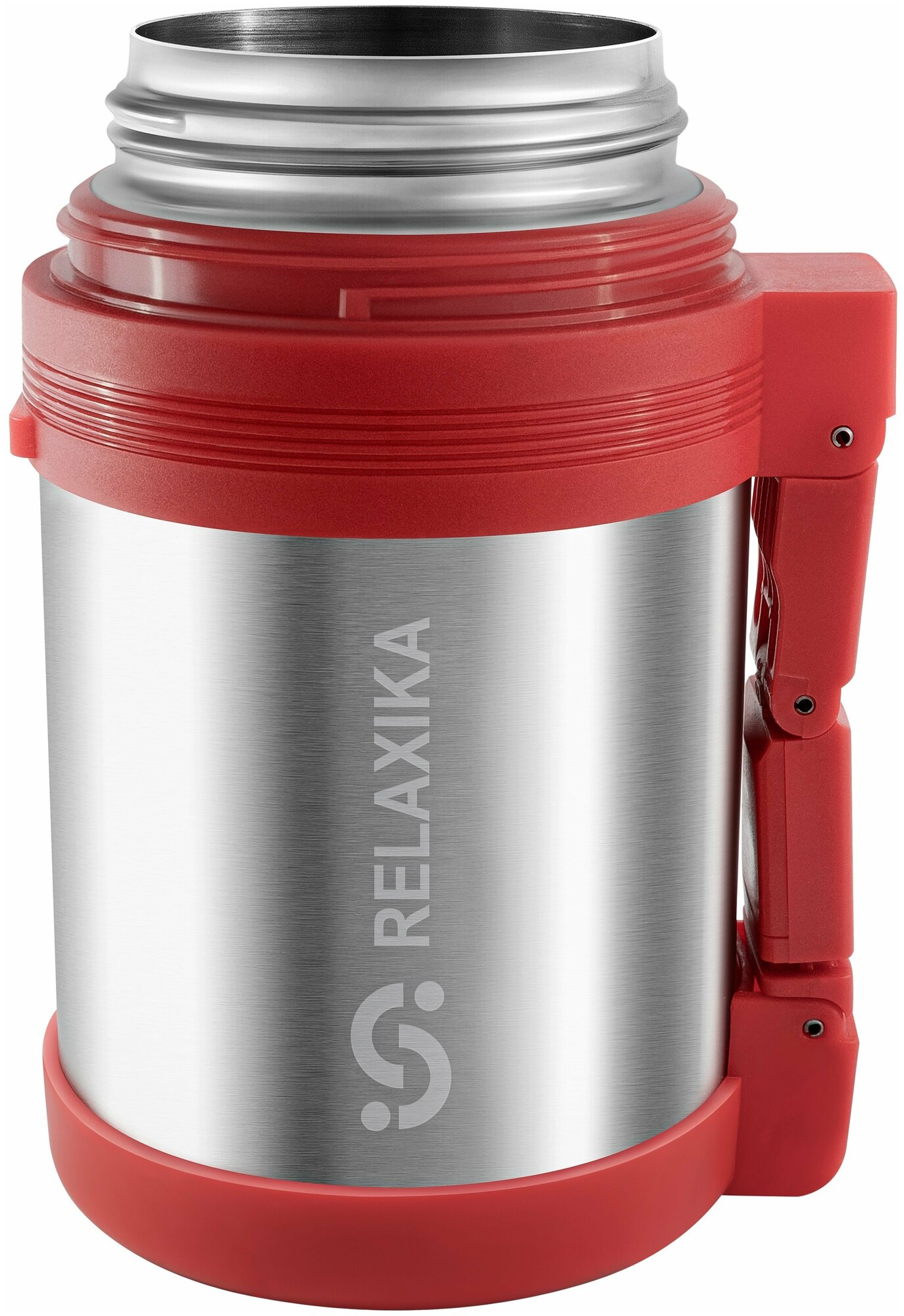 Термос универсальный для еды и напитков "Relaxika", объем - 0,8 литра, нержавеющая сталь, 2 чашки в комплекте - фотография № 9
