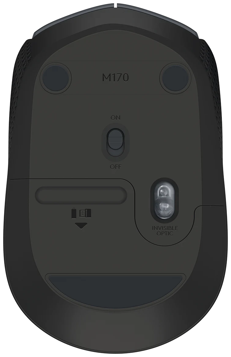 Мышка USB OPTICAL WRL M170 RED 910-004648 LOGITECH - фото №3