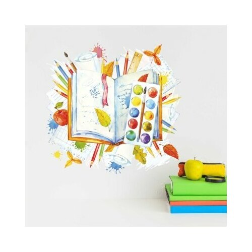 Наклейка интерьерная на стену «Акварели маэстро»