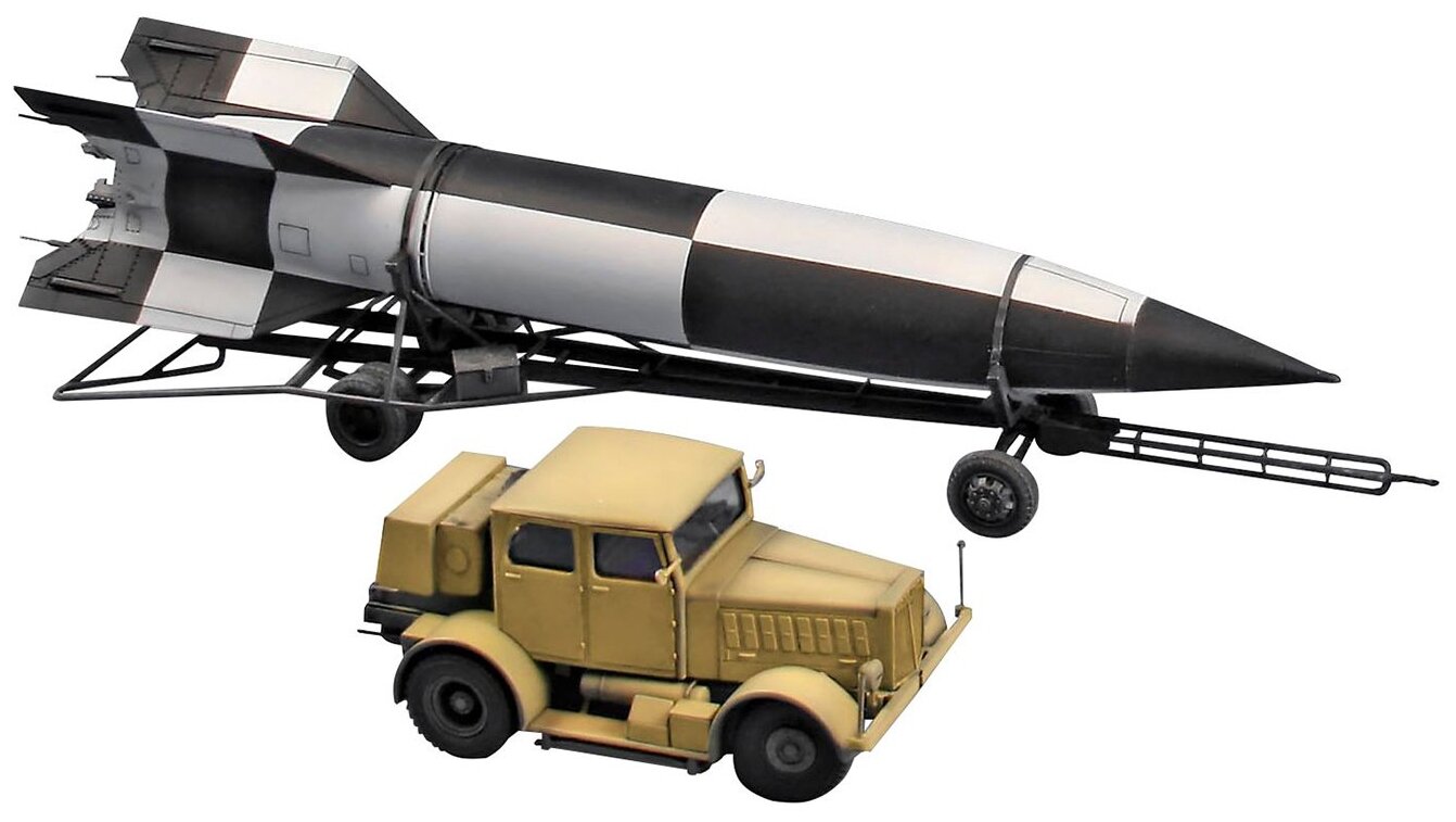 03310 Revell Тягач SS-100 Gigant с ракетой V2 1/72