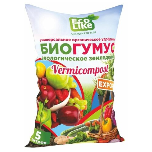Биогумус «ECOLIKE» пакет 5 литров