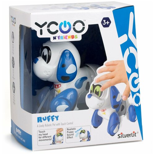 YCOO Робот Silverlit Собака Руффи 88567 ycoo silverlit робот токибот зеленый 88535s 6