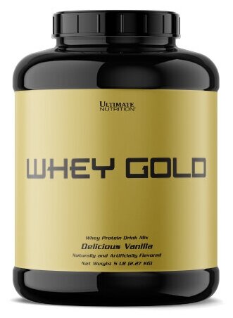 ULTIMATE Whey Gold 2,27 кг (Ваниль)