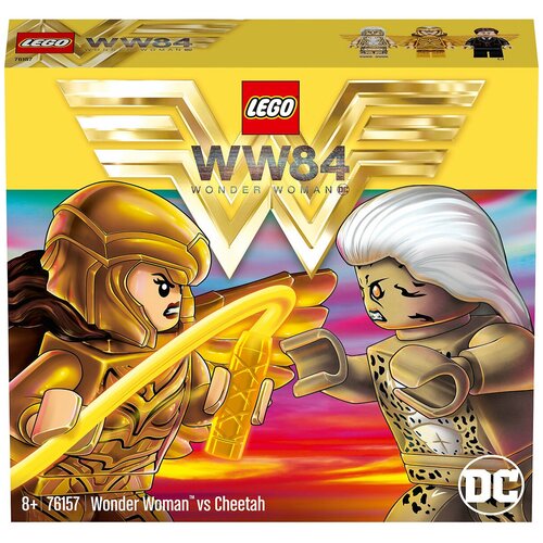 Конструктор LEGO DC Wonder Woman 76157 Чудо-женщина против Гепарды, 371 дет. конструктор lego dc super heroes 76075 битва чудо женщины 286 дет