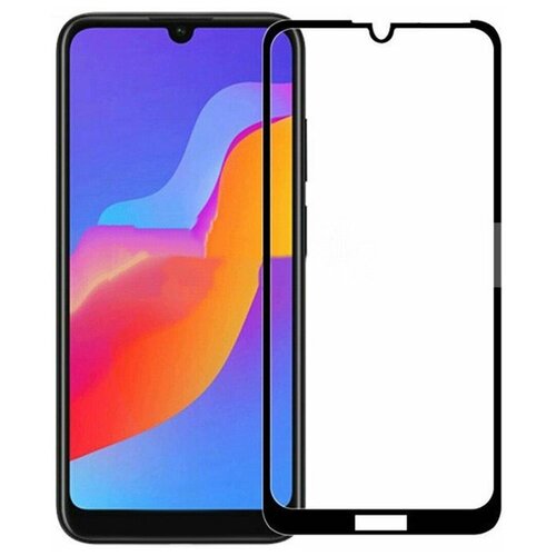 Защитное стекло на Honor 8A / Huawei Honor 8a pro / Y6s / Y6 2019 / Хуавей Хонор 8а / 8а про / У6s(Стекло Хонор 8а) с рамкой
