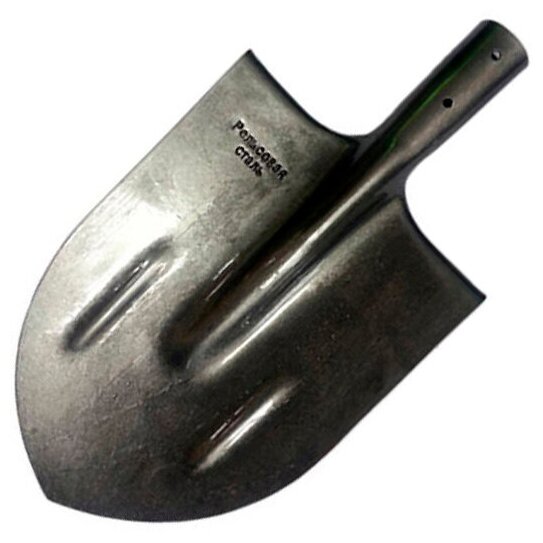 Лопата штыковая усиленная из рельсовой стали, без черенка - фотография № 2
