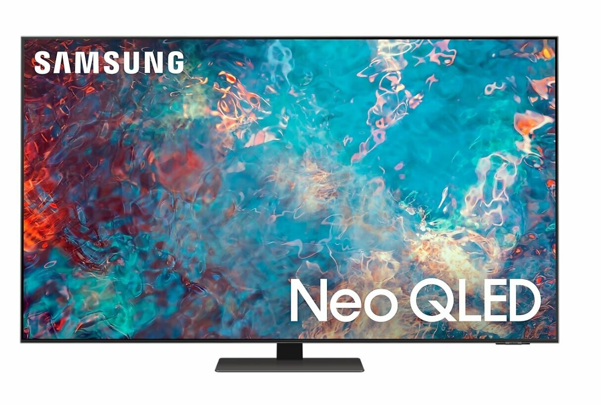 65" Телевизор Samsung QE65QN87AAU 2021 QLED, HDR RU, черный