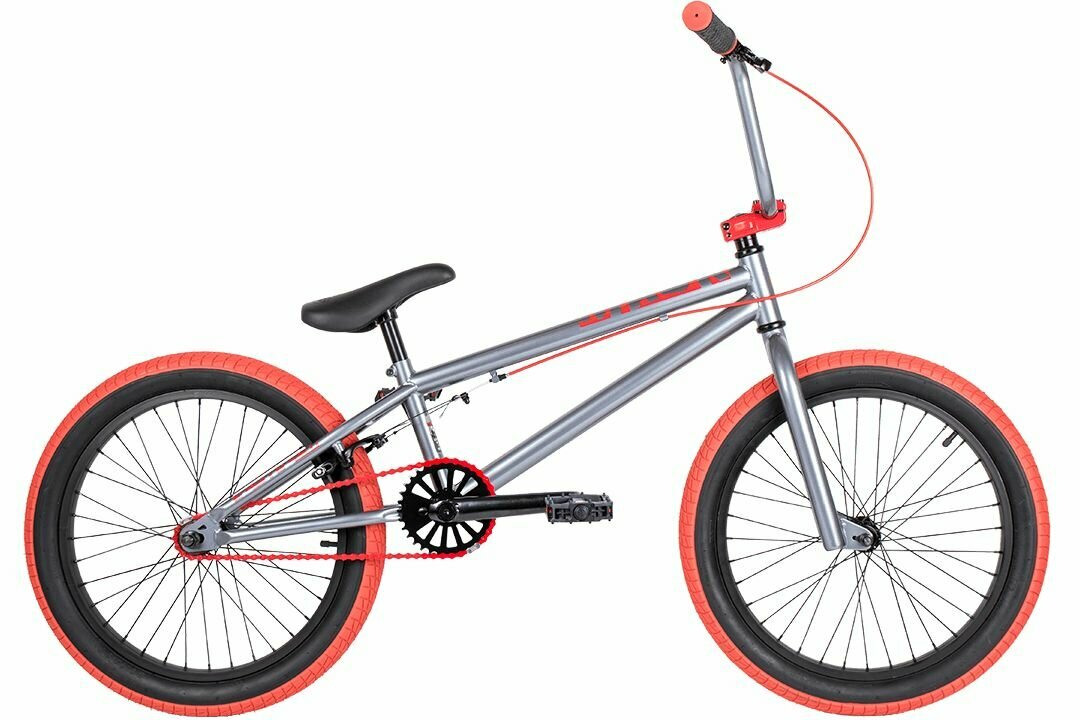 Велосипед BMX Mack 20" серый