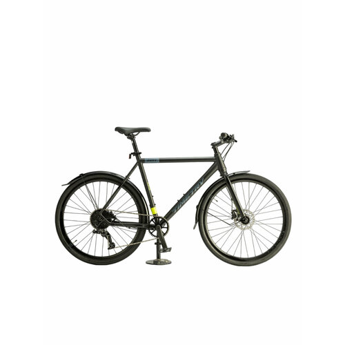 Велосипед горный взрослый TIMETRY TT261 700С рама 23 2024 года черно-желтый