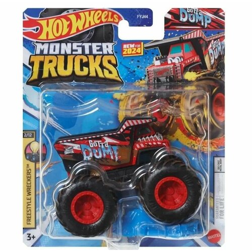 Металлическая коллекционная машинка Hot Wheels (Хот Вилс). Серия Monster Trucks/Gotta Dump машина монстр мувер monster trucks