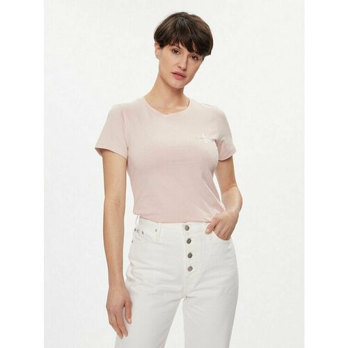 Футболка Calvin Klein Jeans, размер M [INT], розовый футболка calvin klein jeans размер 14y [mety] черный