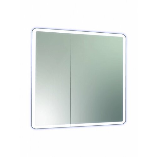 Зеркало-шкаф Континент Emotion LED 80х80 с подсветкой МВК030