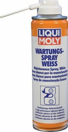 Грязеотталкивающая белая смазка LIQUI MOLY Wartungs-Spray weiss 0,25 л. 3953