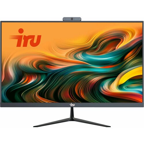 IRU Моноблок IRU Office 23IH6P 238 Full HD i5 12400 25 16Gb SSD512Gb UHDG 730 Free DOS GbitEth WiFi BT 120W Cam черный 1920x1080 RUS 2011983 8261500₽