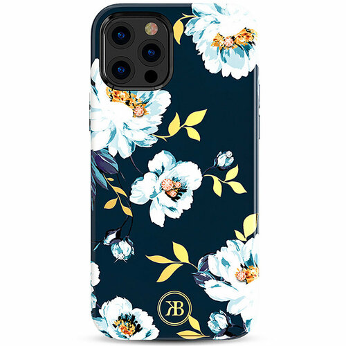 Чехол PQY Blossom для iPhone 12 Pro Max Gardenia