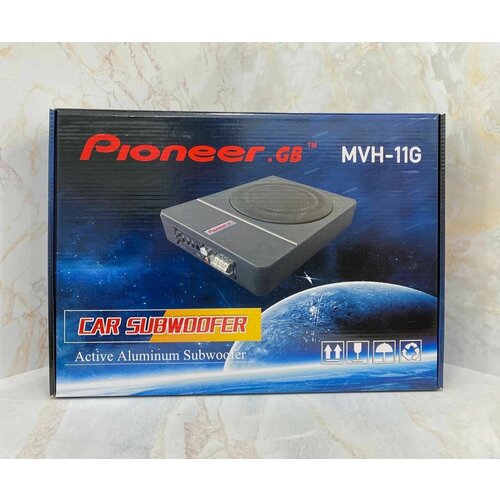 Авто активный сабвуфер Pioneer GB MVH-11G плоский 800вт 7590₽