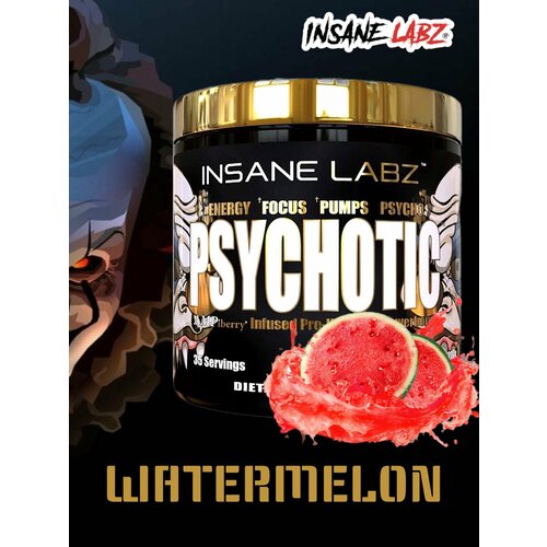 Психотик Psychotic Gold Арбуз предтреник psychotic gold психотик insane labz арбуз