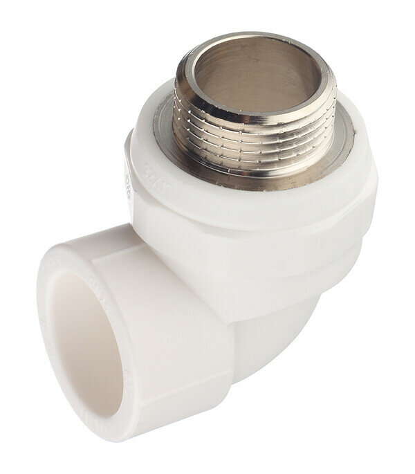 Угол полипропиленовый Valtec 32 мм х 1 НРш VTp.753.0.03206