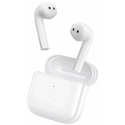 Bluetooth-гарнитураБеспроводные наушники белые Два микрофона с шумоподавлением 20 часов работы от аккумулятора 3990₽