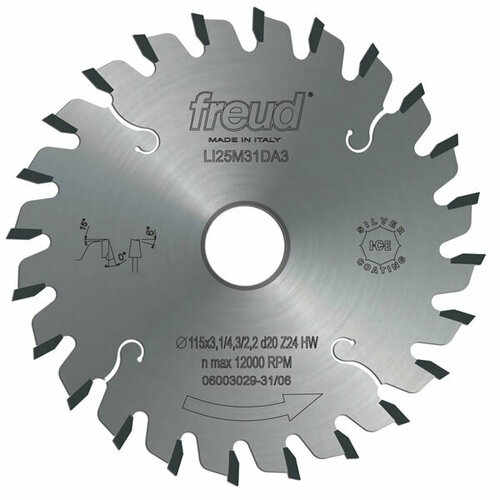 Дисковая пила FREUD LI25M28EB3 120х22х24 28-40 мм 4744₽