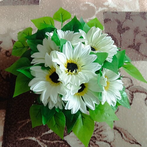 Искусственные цветы Ромашки