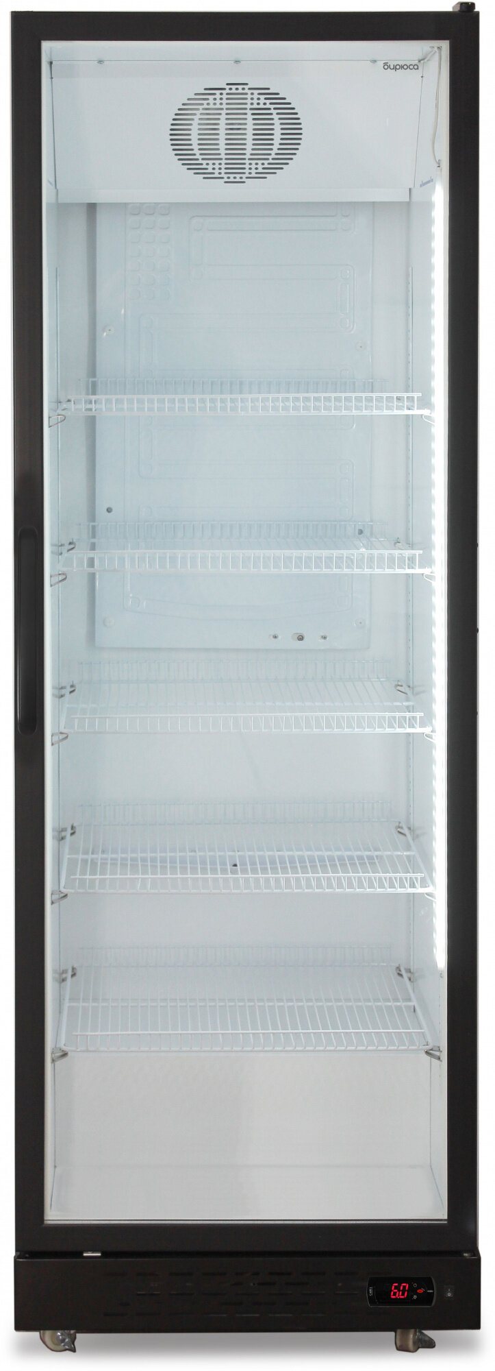 Холодильная витрина Бирюса Б-B600D 1-нокамерн. черный