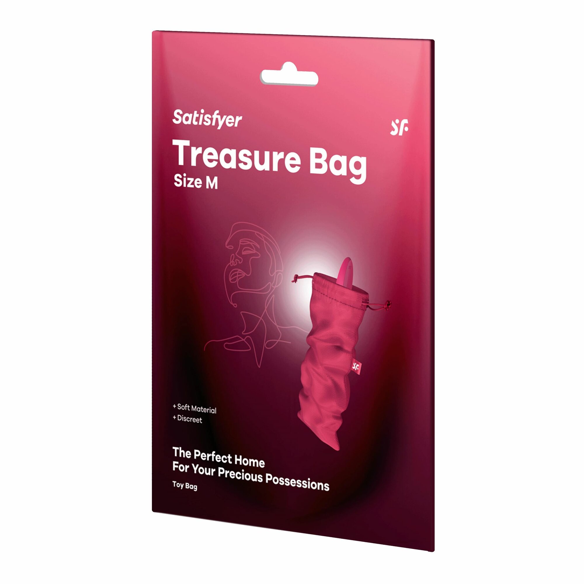 Сумочка для хранения игрушек Satisfyer Satisfyer Pink Treasure Bag, M