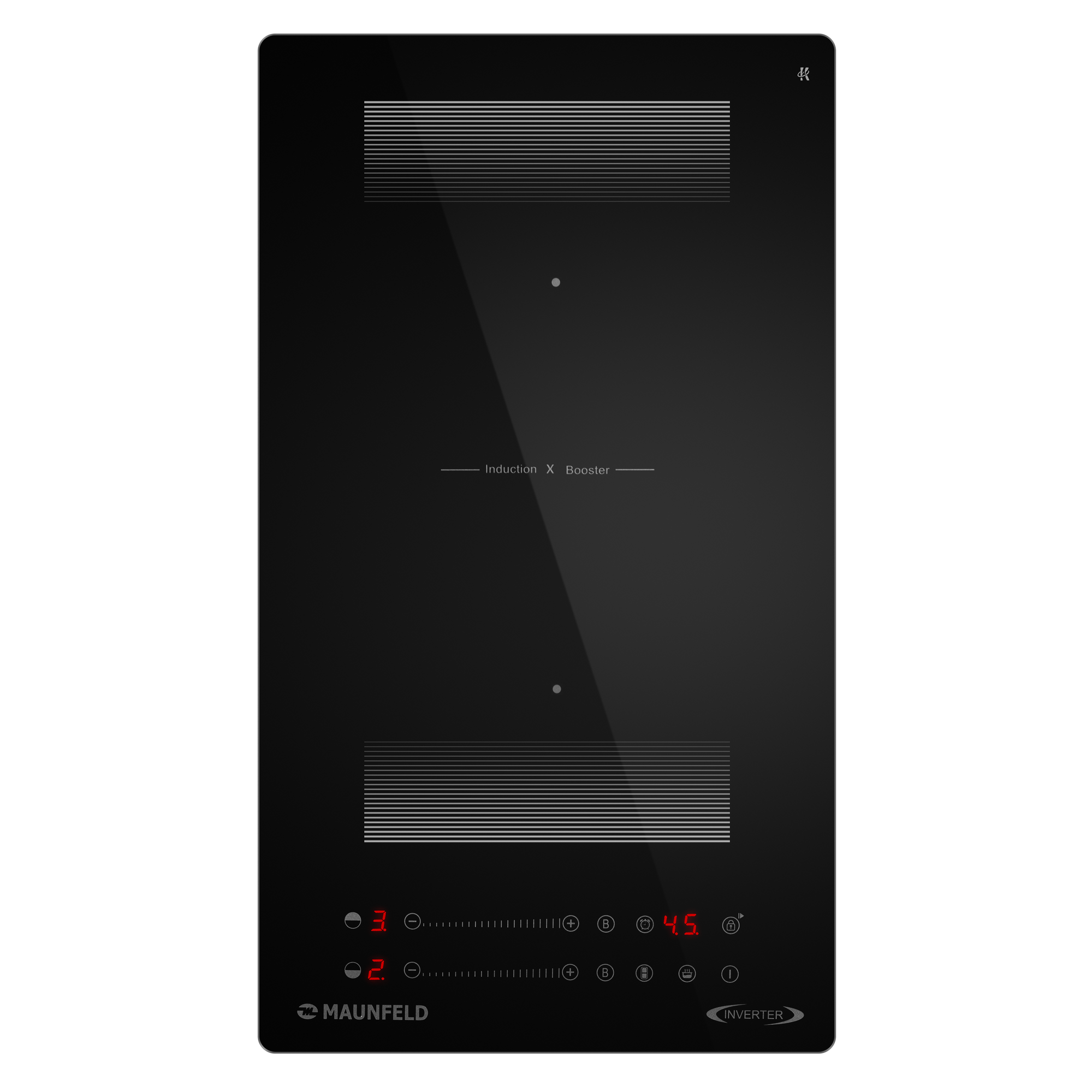 Индукционная варочная панель MAUNFELD CVI292S2FBKD Inverter - фотография № 1