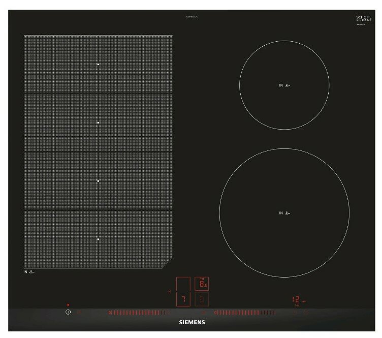 Варочная панель индукционная Siemens EX675LEC1E, черный