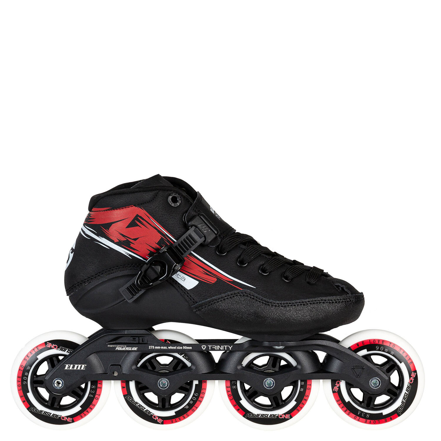 Роликовые коньки Powerslide Manta Black/Red (EUR:38)