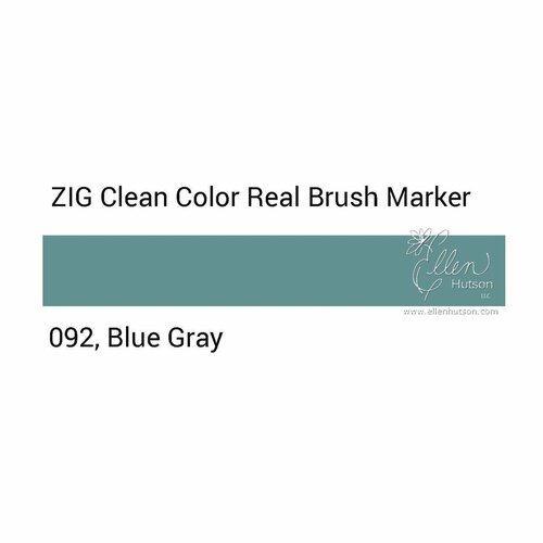 Маркер акварельный с кистью брашпен ZIG Clean Color Real Brush- штучно - цвет- 092