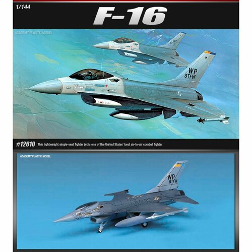 Academy сборная модель 12610 F-16 1:144 сборная модель revell bae harrier gr 7 63887 1 144