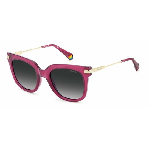 Солнцезащитные очки Polaroid, розовый, фиолетовый