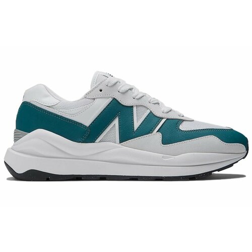 Кроссовки New Balance 57/40, полнота D, размер 10.5US, зеленый, белый