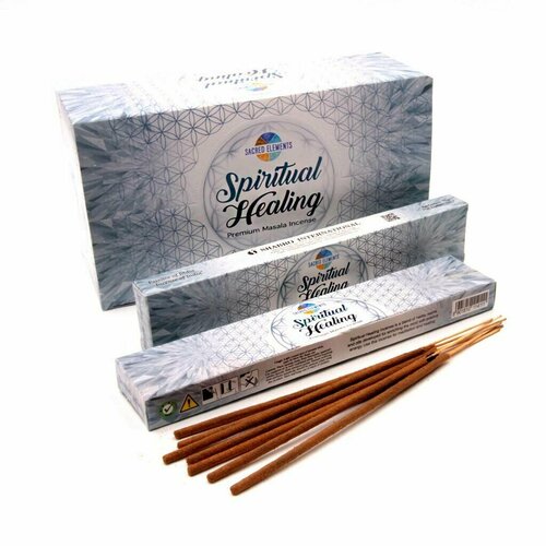 благовония духовное исцеление ppure spiritual healing ppure 15 г SPIRITUAL HEALING Premium Masala Incense, Sacred Elements (духовное исцеление премиальные масала благовония, Секретные Элементы), 15 г.